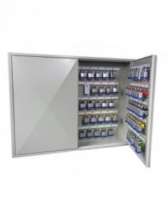 Boîte À Clés Extra Profonde Fermeture À Clef & Cadenas Avec Serrure À Combinaison Mécanique Kc0503m