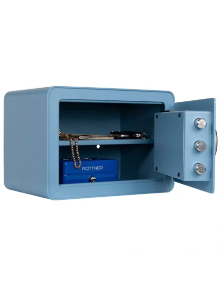 meuble-coffre-fort_Coffre Fort Pour Meuble Rottner Vintage Bleu Serrure Biométrique_thumbnail_4