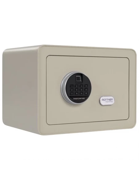 meuble-coffre-fort_Coffre Fort Pour Meuble Rottner Vintage Gris Serrure Biométrique_thumbnail_2