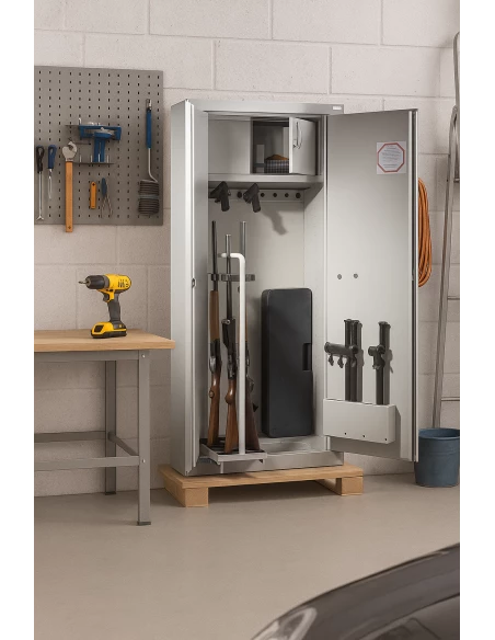 armoire-forte-fusils_Armoire Forte Acial Serenity® 2 Portes Serrure À Clés C17g_thumbnail_2