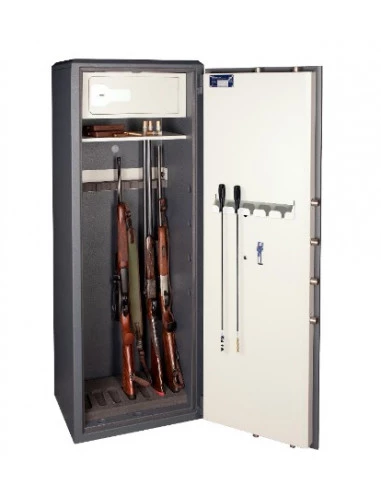 armoire-forte-fusils-Armoire À Fusils Olle Série I AT12LE Avec Serrure Electronique + Clé-1